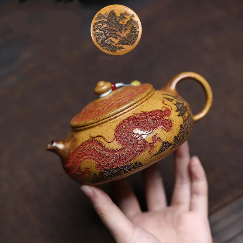 Tagine Clay Pot - Teiera Cinese Yixing in Argilla Viola,