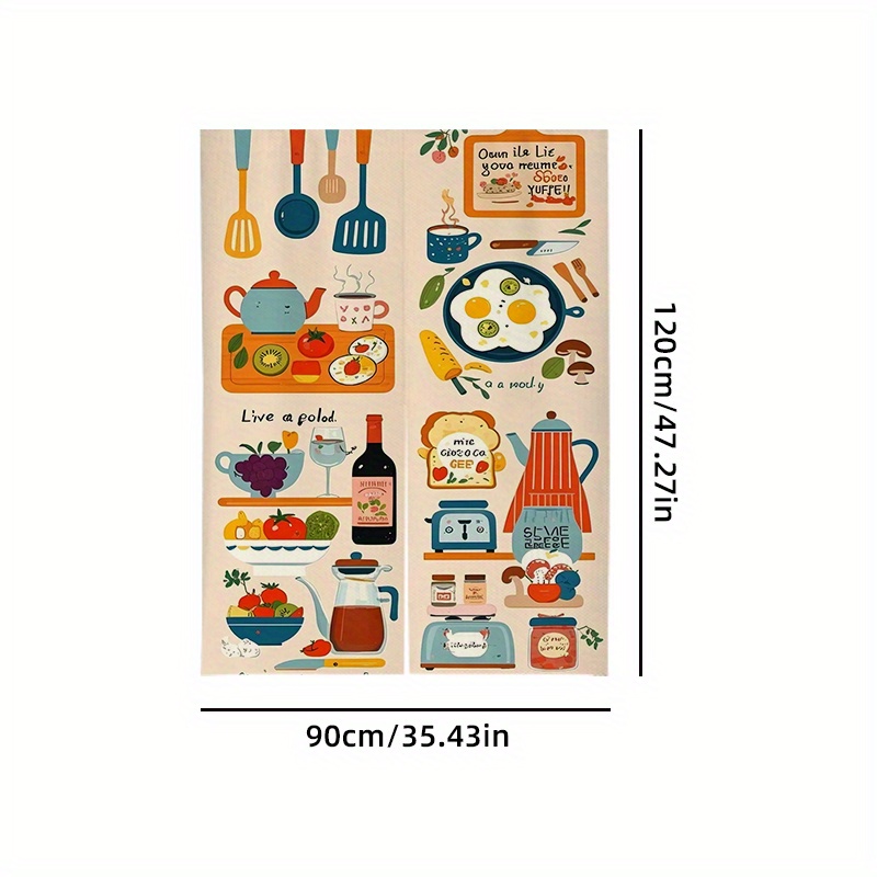 Tenda da cucina VIKAMA con mot - Home Cooking Cookbook recensione e prezzo