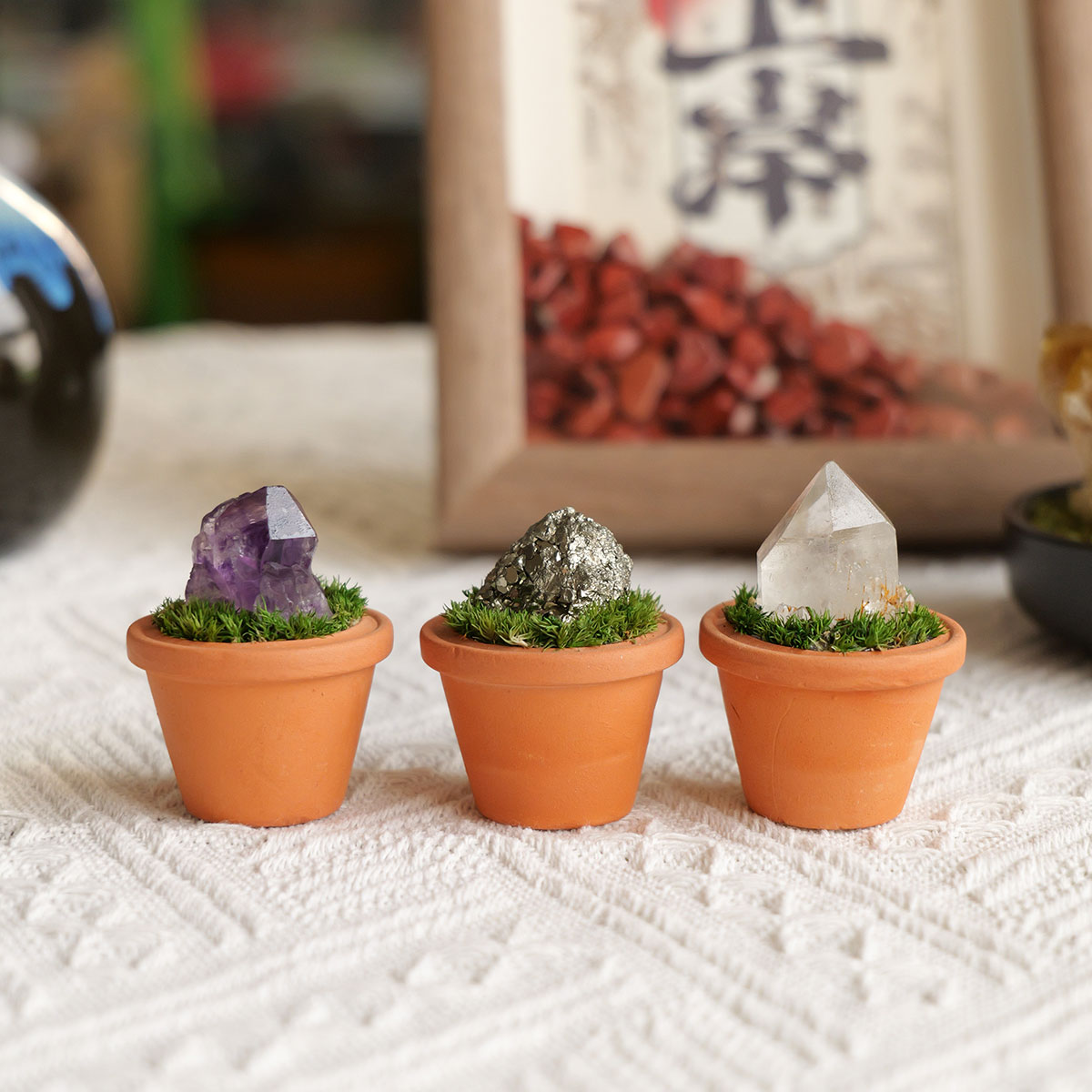 1pc Pietre di cristallo natura - Tagine Clay Pot recensione e prezzo